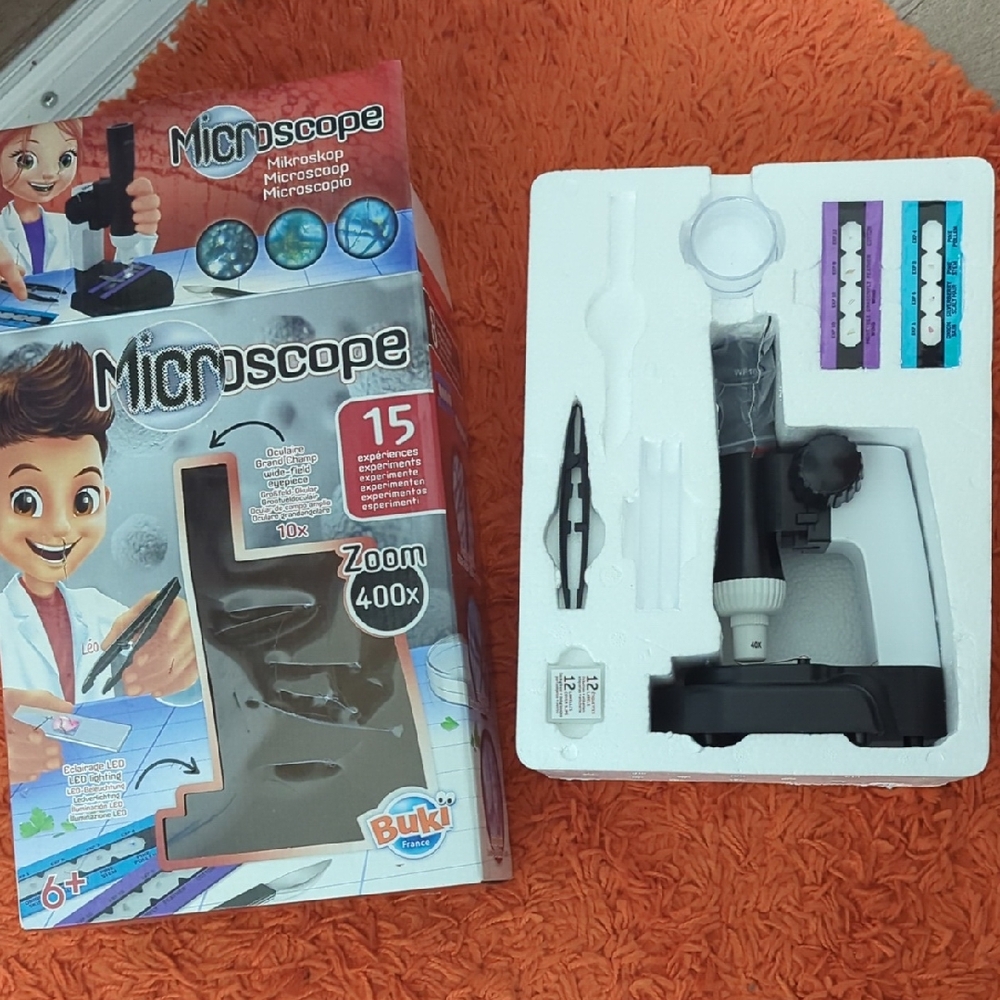 Buki Kids Microscope with Accessories